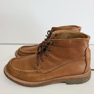 B20 Olukai Men's kohala US 9 Brown Leather  Waterproof Lace-Up chukka boots